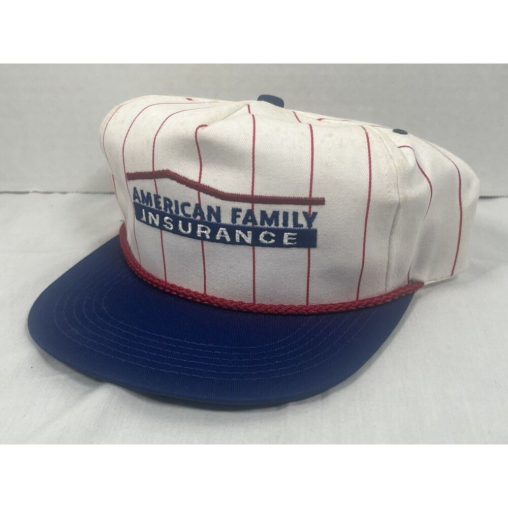 Vintage American Family Insurance Snapback K-Products Baseball Cap Trucker Hat